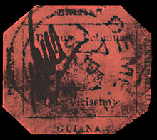 British Guiana 1c Magenta